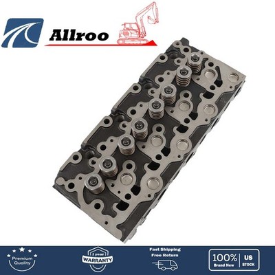 New Complete Cylinder Head Fit For Bobcat Kubota V2203 V2203T V2203E V2203B