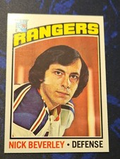1976-77 Topps - Nick Beverley #41 New York Rangers 