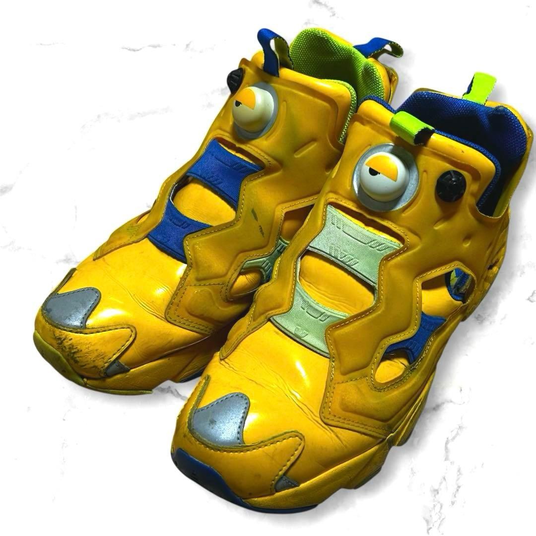 Men 10.5US Vhtf Reebok Pump Fury Minions Collaboration Sneakers