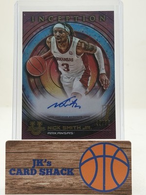 2022-23 Bowman U Inception Nick Smith Jr Fuschia Foil Autograph /75 #BIA-NS