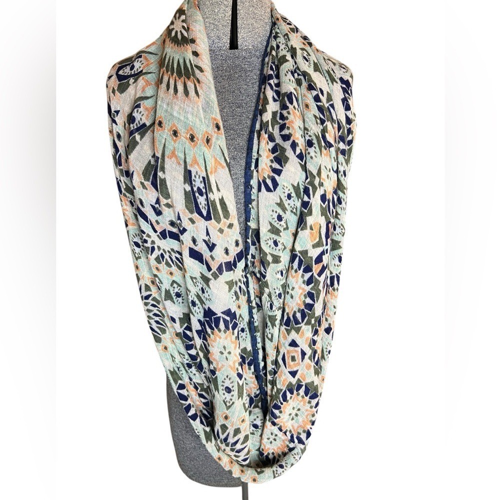 Stella & Dot Double sided Patterned Infinity Scar… - image 5