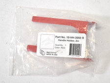 Wall Control Handle Holder 2" Pegboard Bracket Slotted Metal Red 10-HH-3050