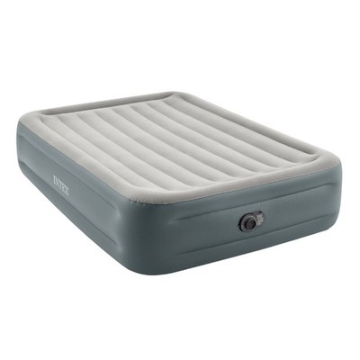 INTEX Luftbett Plus Queen + 230V Pumpe Gästebett 203x152x46cm Luftmatratze