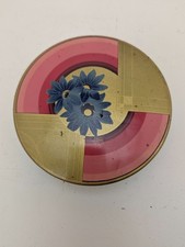 Vintage runde Art Deco Blechdose  Konfektdose Frankreich 1920er- 1930er Jahre