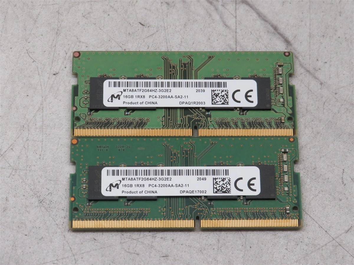 Micron Computer RAM 32 GB Total Capacity for sale | eBay