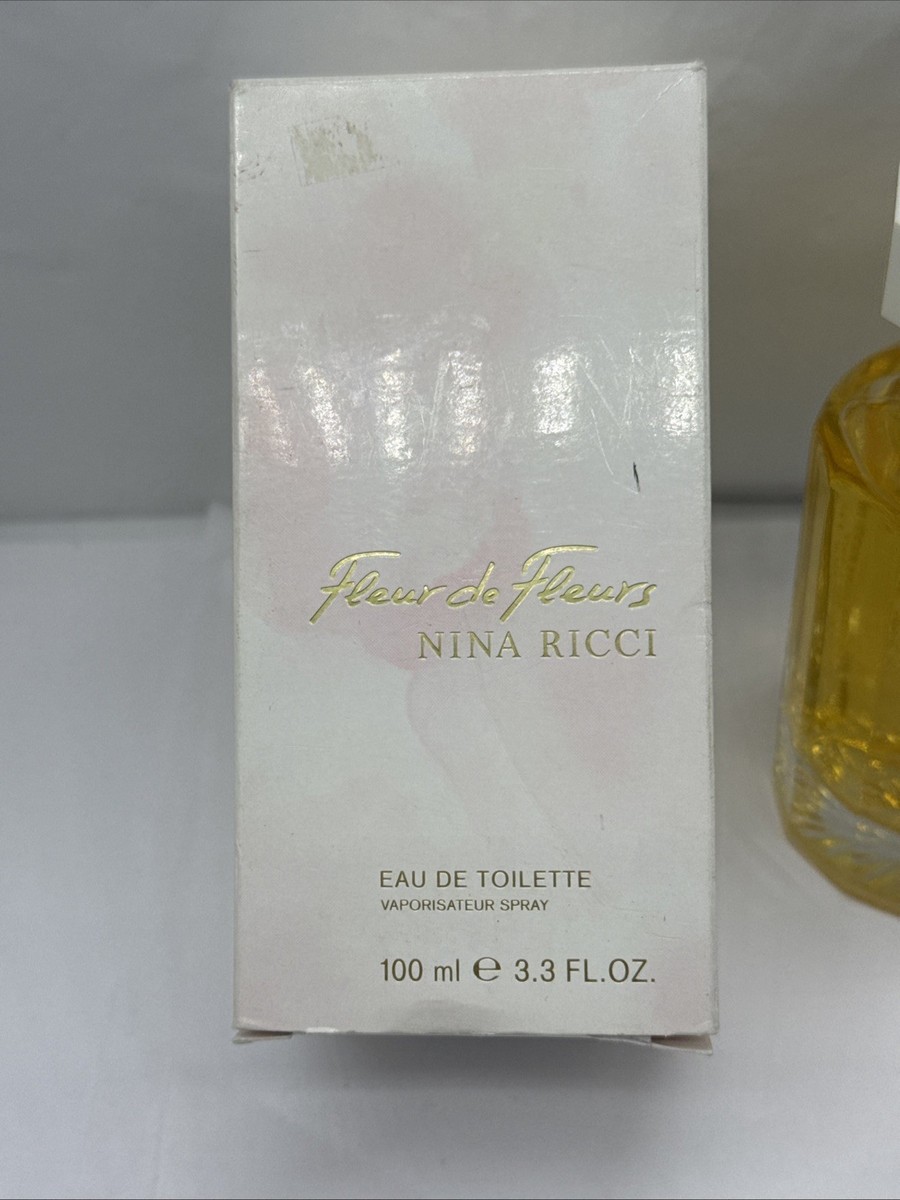 廃盤　希少　NINA RICCI  オードフルール　EDT　100ml Fleur De Fleurs By Nina Ricci EDT 100ml/3.3oz Spray For Women | eBay