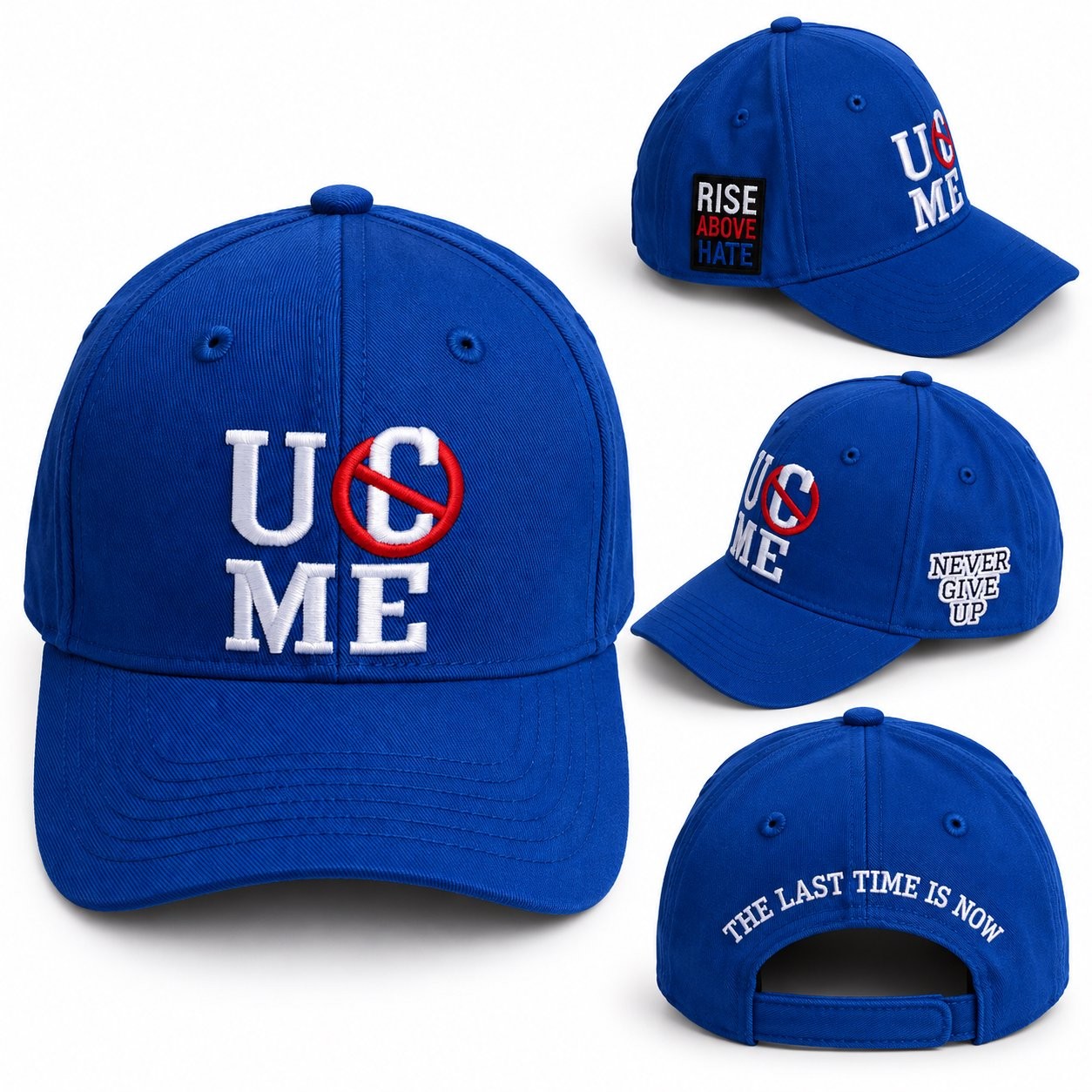 John Cena 2025 Indiana Last Time Is Now Blue Hat