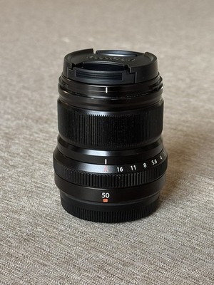 Fujifilm XF 50mm F2 Lens R WR - Black - Excellent Condition - No Hood