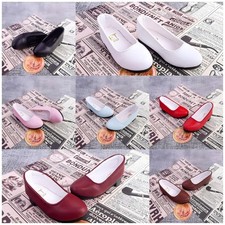 1/4 1/3 Ol-style Little Pu Leather Shoes Pointed Tip Boat Shoes For BJD Doll