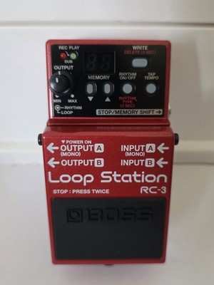 Boss RC-3 Loop Station Guitar Effects Pedal New Condition Open Box Tested