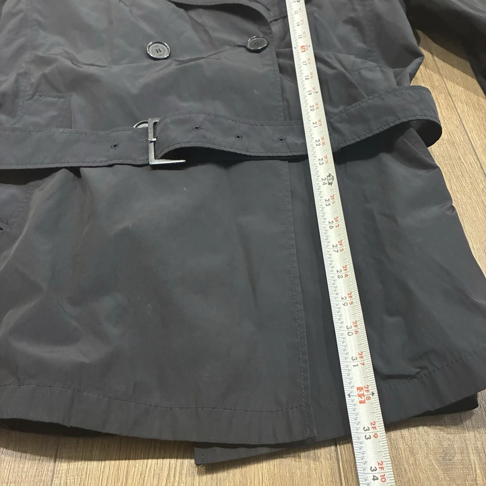 Gabardina Allegri negra doble pecho mujer 50, grande Foto 4 de 4