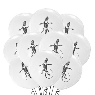 12ct Lizard Balloons Birthday Theme Party Decoration Reptile