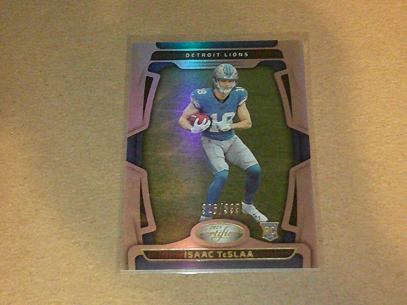 2025 PANINI CERTIFIED MIRROR SILVER ROOKIE ISAAC TeSLAA 326/399 #162