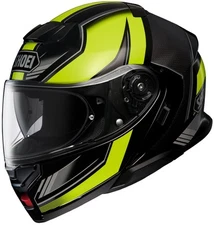 Shoei Neotec III Grasp Modular Motorcycle Helmet Hi-Viz