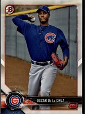2018 Bowman #BP59 Oscar De La Cruz Prospects