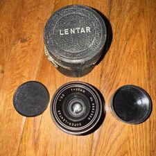 Super Lentar 1:3.5 F=35mm Made in Japan Camera Lens No. H662926