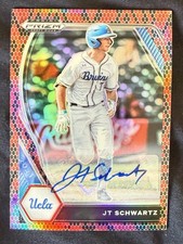 2021 Panini Prizm Draft Picks JT Schwartz #PDP111 SIGNATURE/15 11/15