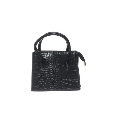 Umhängetasche, Damen, Schwarz, 17, 7, 13 cm #PjO