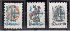 Kasachstan - Briefmarken Mi. k1/3 ** MNH Astro