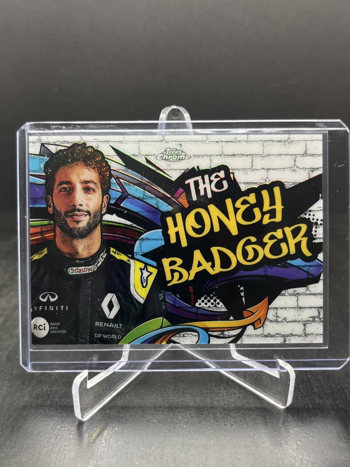 2020 Topps Chrome Formula 1 F1 Daniel Ricciardo Track Tags #TT-7 (A)