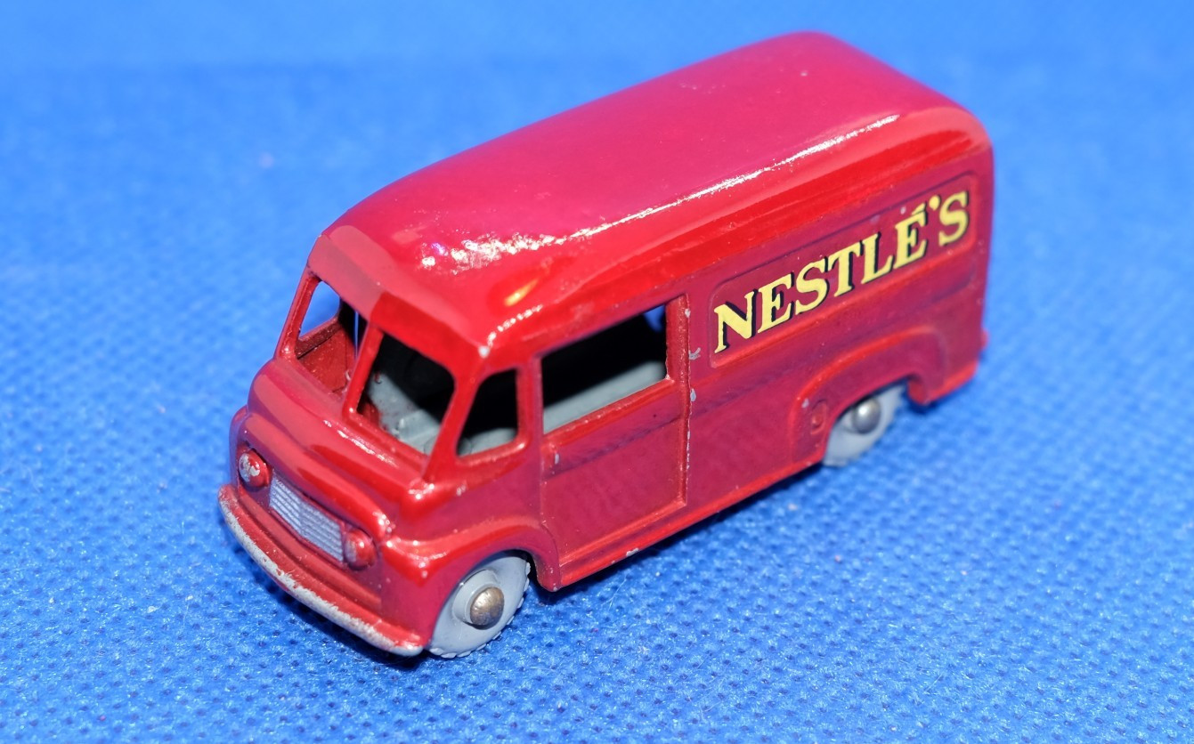 Matchbox 69a, Commer van Nestles - Free Price Guide & Review
