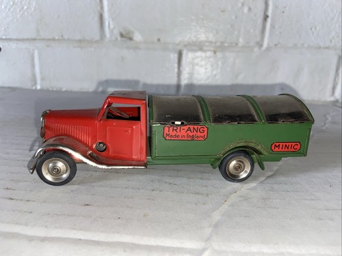 Vintage LKW Tri-Ang Minic Blech Metall Made In England. �� - Bild 2 von 10