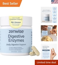 Daily Digestive Wellness - 60 Capsules of Probiotic Enzymes for Healthy Gut
