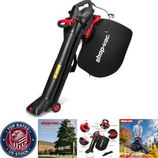 Lightweight 3-in-1 Leaf Blower, Vacuum & Mulc...