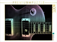 Calvendo Puzzle Rainbow - Guitar | 1000 Pieces, Finished Size 25.2 × 18.9 In (64
