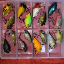 Megabass Griffon Zero 20pcs Set Limited Colors, Some Used, Fishing Lure