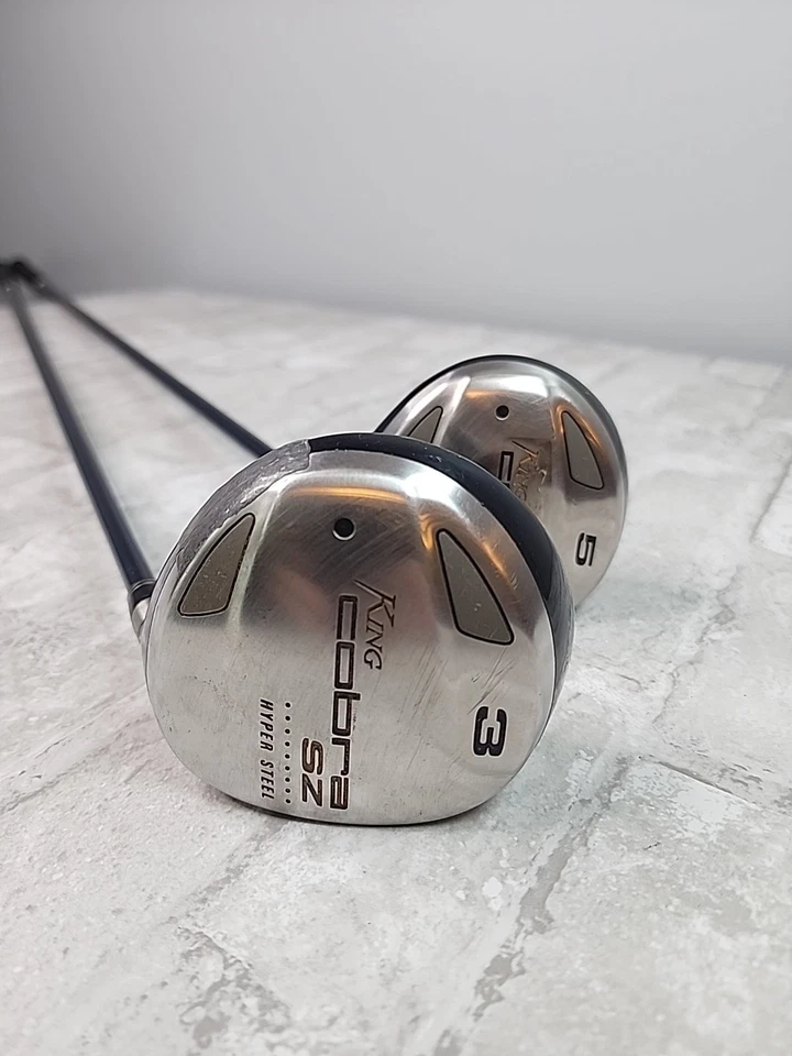 King Cobra SZ Hyper Steel 3 & 5 Wood Driver RH Stiff Flex Graphite Shaft 2 Pcs - Image 2 of 4