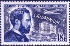 France  Yvert 1015  Aluminium Deville Année 1955
