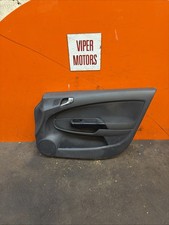 Vauxhall Corsa D Door Card Interior Drivers Offside Front Cloth 5 Door 06-14