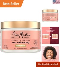 Moisturizing Curl Enhancing Cream for Thick Curly Hair - 12 oz Natural Formula