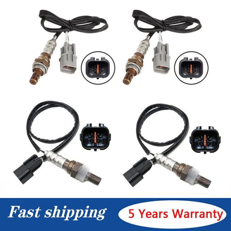 Sensor de oxígeno 4 piezas aguas arriba+aguas abajo para Kia Sorento Hyundai Santa Fe 2003-2006 3,5 L Foto 2 de 4