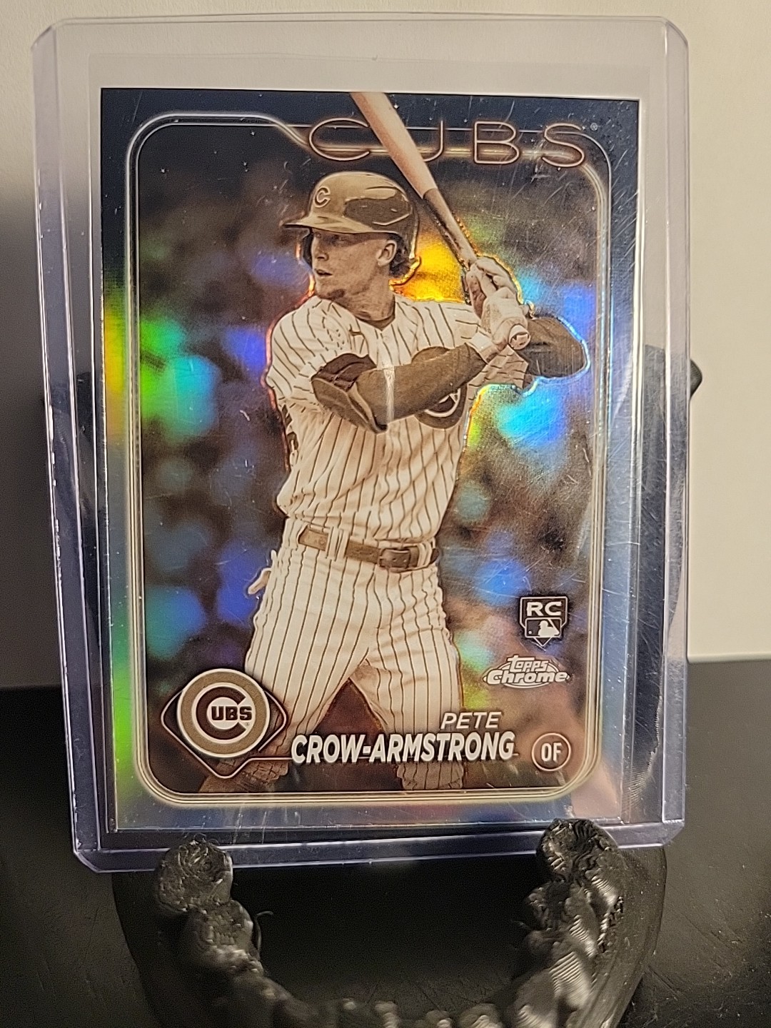 2024 Topps Chrome - Pete Crow-Armstrong #16 Sepia Refractor (RC)
