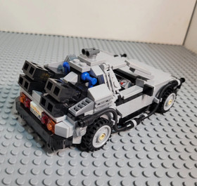 Lego The Delorean Time Machine 21103 Back to the Future Ideas Set 100% Complete