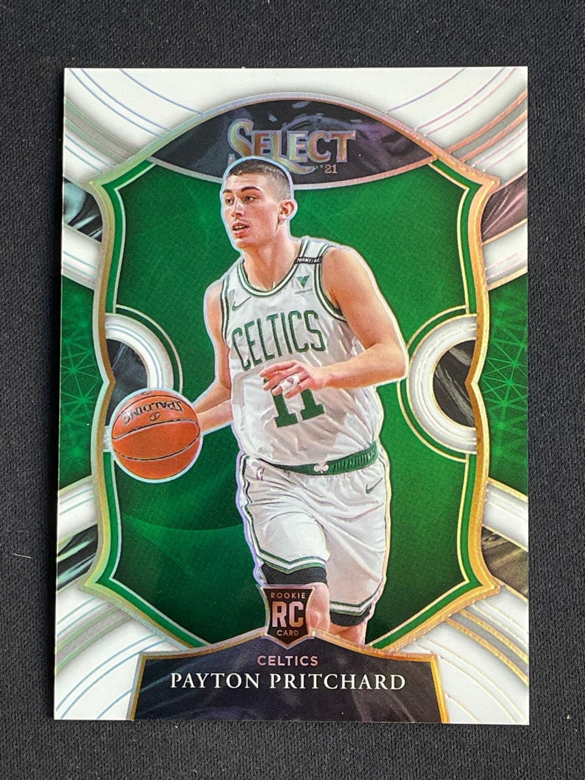 Payton Pritchard 2020-21 Panini Select Concourse White Prizm 080/149 RC #86