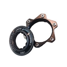 CENTER LOCK ISO ADAPTER BLACK