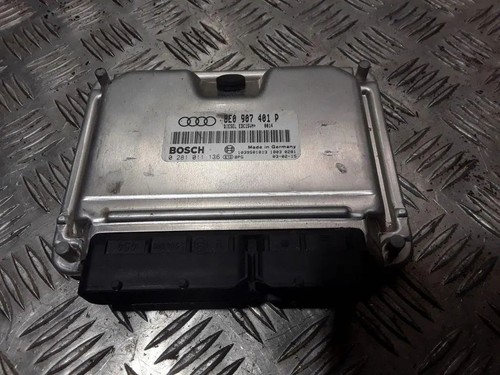 AUDI A6 Avant 4F5, C6 Motorsteuergerät ECU 8E0907401P 2.50 Diesel 2003 33833734