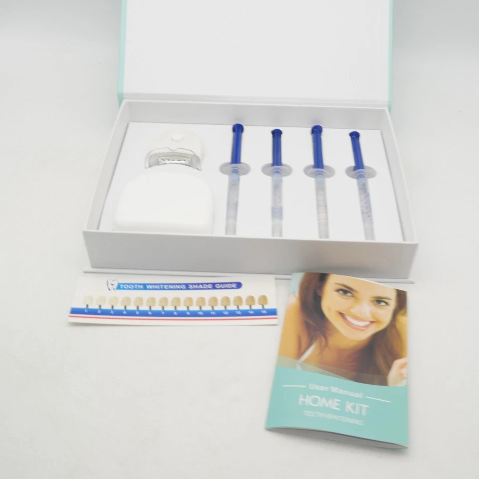 Novo kit de clareamento dental sorriso luz branca e pacote de refil lacrado - Imagem 2 de 4
