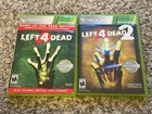 Left 4 Dead 1 and 2 Bundle Lot for Xbox 360 - Tested and Working!