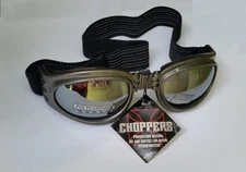 CHOPPERS Motorcycle Byker road wind Glasses lenses / goggles UV protect PolyCarb
