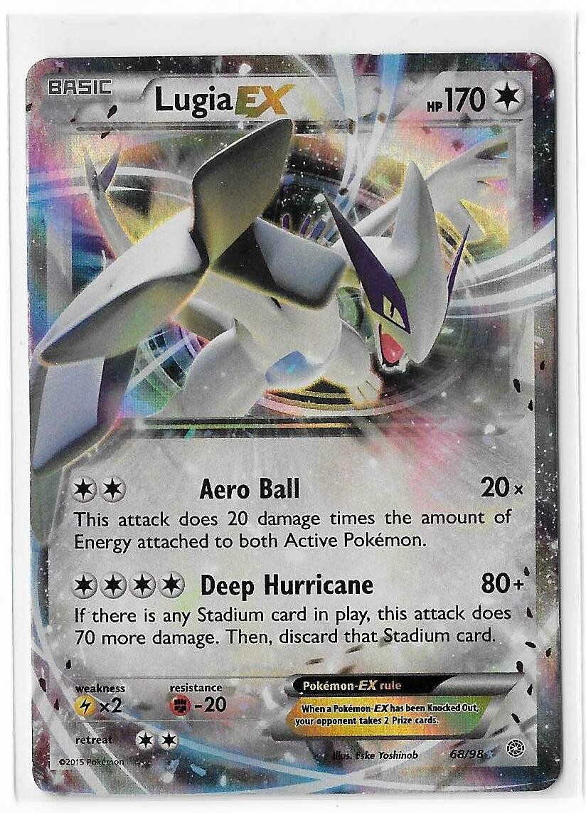 Pokemon TCG - XY Ancient Origins Lugia EX Ultra Rare Holo Card