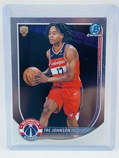 2025-26 Bowman Chrome Tre Johnson III RC BCV-6