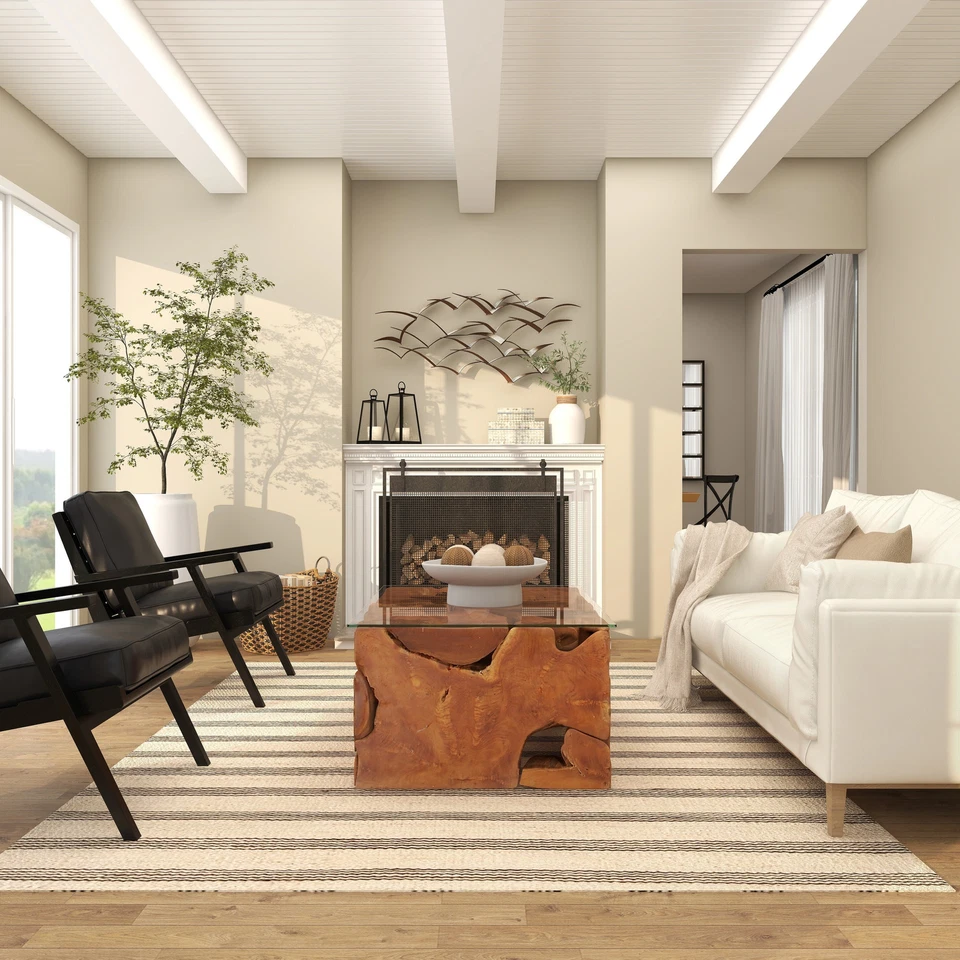 Pergamino de metal marrón decoración de pared para el hogar marrón 59 x 1 x 24 Foto 4 de 4