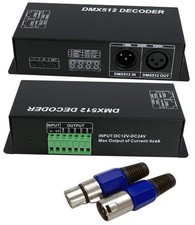 DMX 512 LED Decoder Controller 4CH Digital Display Decoder,DMX512 LED Light