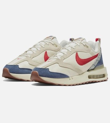 Size 8.5 - Nike Air Max Dawn Coconut Milk Track Red
