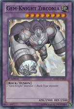 1x (LP) Gem-Knight Zirconia - HA07-EN018 - Super Rare - 1st YuGiOh