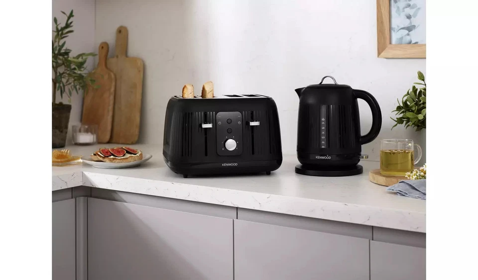 Kenwood TFP09.000BK Dawn 4 Slice Toaster - Black - Image 2 of 4